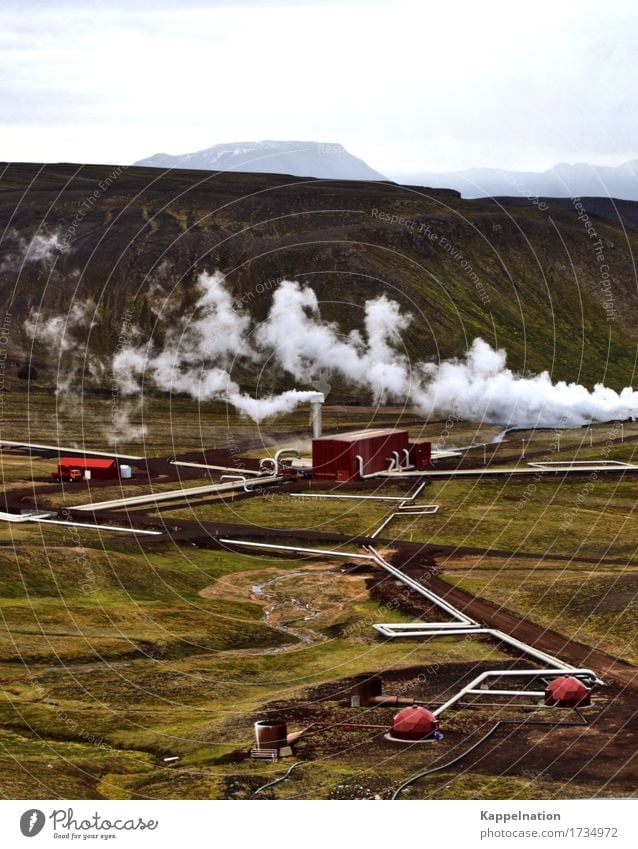 Geothermal power plant Iceland Science & Research Advancement Future Energy industry Renewable energy Environment Nature Earth Climate change Island