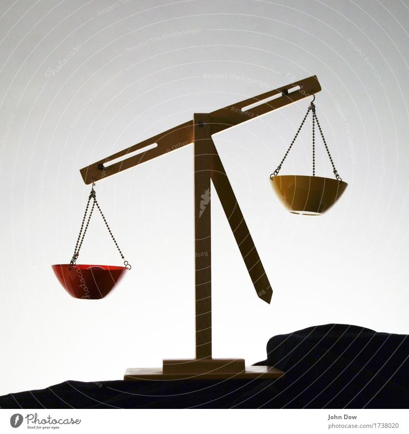Scales Of Justice, Weight Scale, Balance. Stock Photo, Picture and