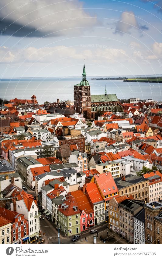 View of the Hanseatic city of Stralsund Vacation & Travel Tourism Trip Adventure Far-off places Freedom Sightseeing City trip Port City Downtown