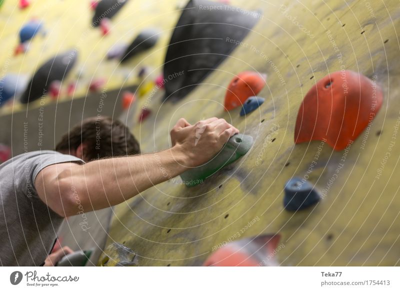 Bouldering II Leisure and hobbies Sports Fitness Sports Training Climbing Mountaineering Track and Field Human being Hand Wall (barrier) Wall (building)