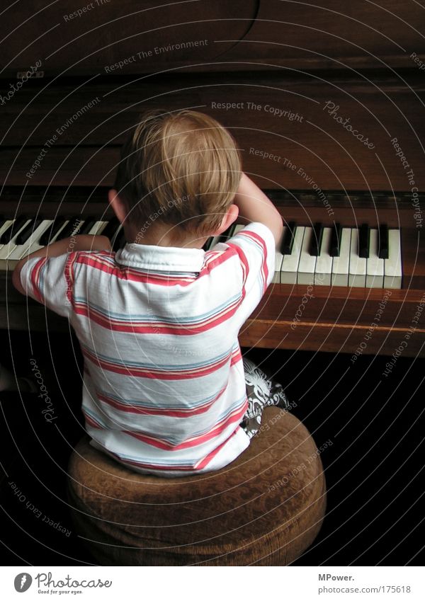 The Pianist Children's game Human being Masculine 1 Music Musician Piano Brunette Playing Exceptional Cool (slang) Brown Emotions Infancy Jazz Keyboard