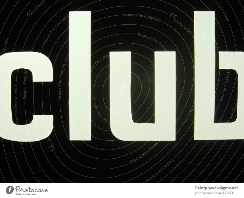club Club Neon sign Leisure and hobbies