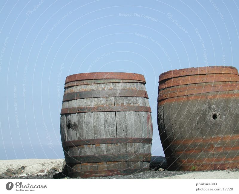 barrels Keg Lanzarote Europe Sky