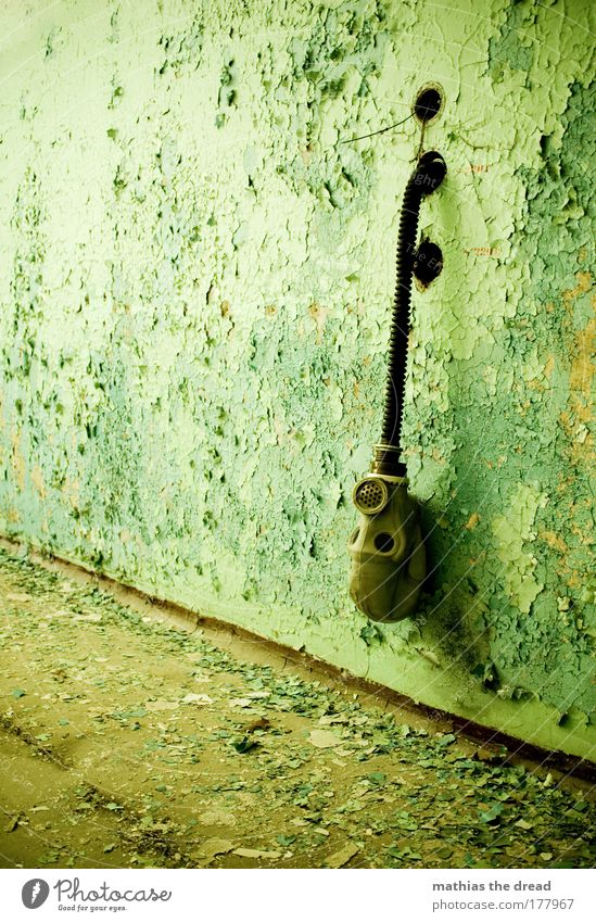 left hanging Colour photo Subdued colour Interior shot Deserted Day Shadow Contrast Industrial plant Factory Ruin Manmade structures Wall (barrier)