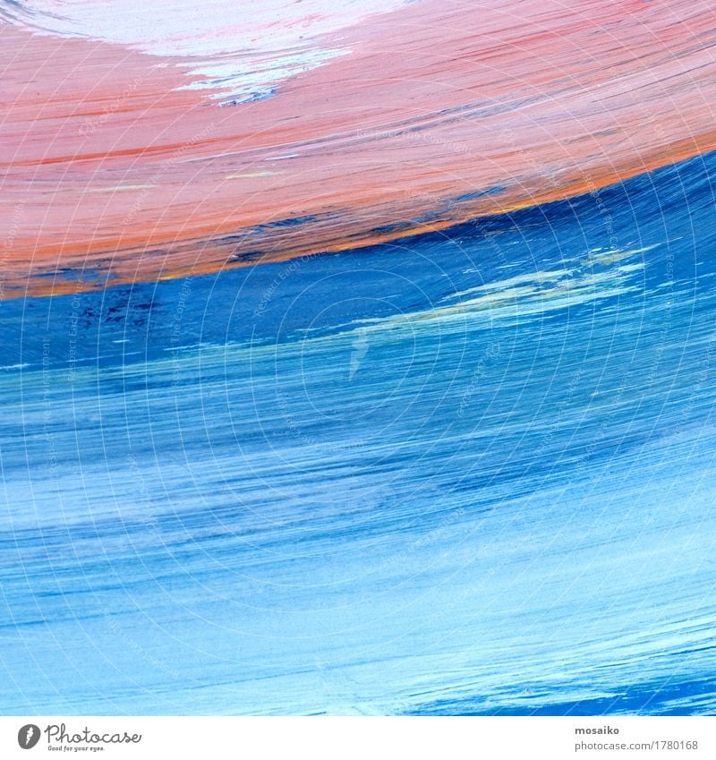 watercolours Style Design Parenting Education Kindergarten Art Painter Work of art Painting and drawing (object) Water Sky Clouds Waves Paper Esthetic