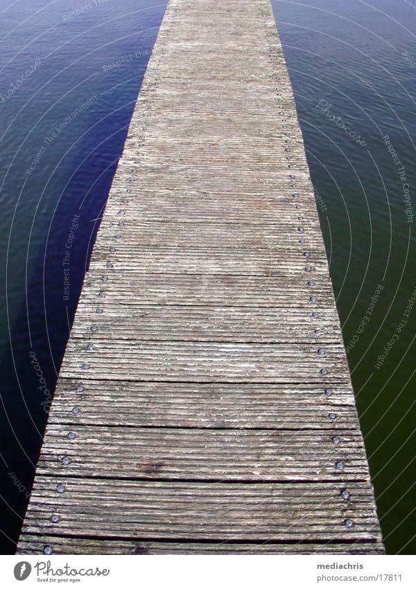 footbridge Footbridge Ameland Wooden board Water Lanes & trails