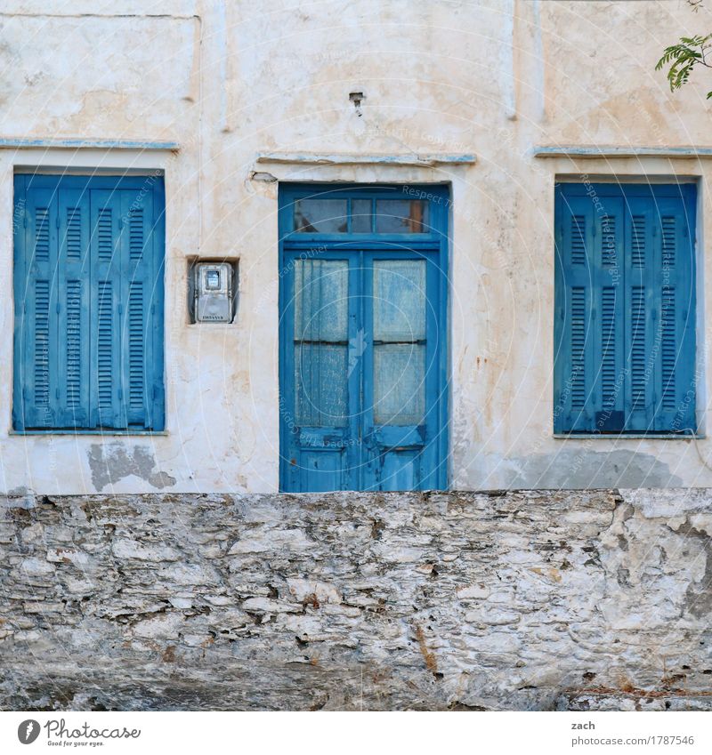 the charm of the marode Flat (apartment) House (Residential Structure) Redecorate Ocean Aegean Sea Island Cyclades siphnos Sifnos Greece Village Old town
