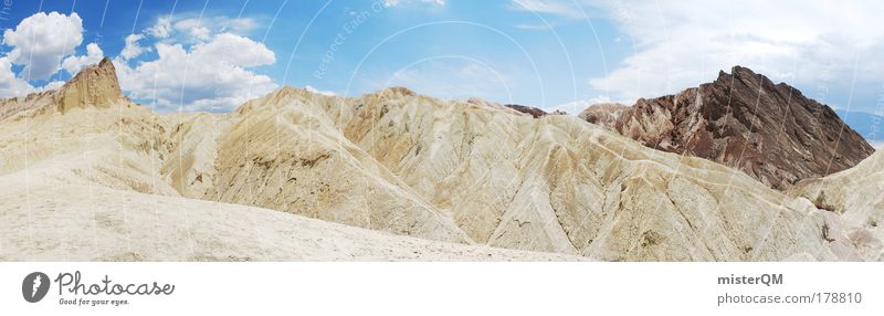 Golden Canyon. Colour photo Exterior shot Pattern Structures and shapes Deserted Copy Space left Copy Space right Copy Space top Neutral Background Day Light