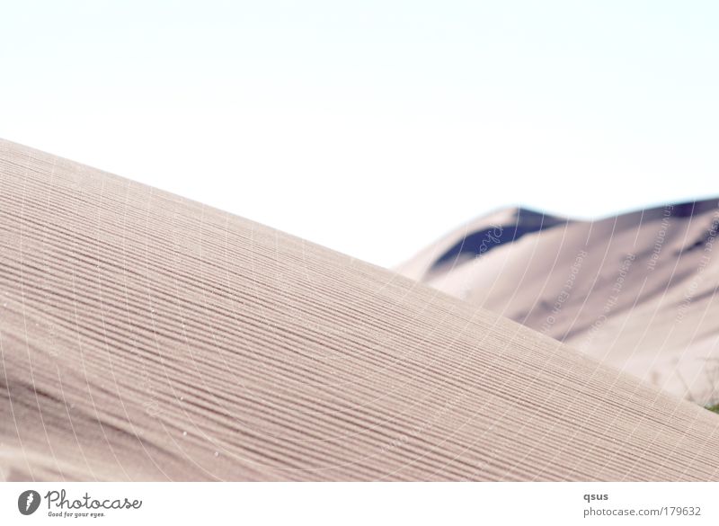 desert Desert Dune Undulating Hill Landscape Warmth Drought Loneliness Doomed Empty Calm Blur