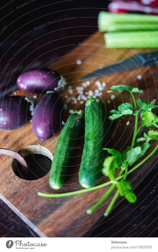 vegetable platter Food Vegetable Herbs and spices Salt Zucchini Aubergine Celery Parsley Coriander Nutrition Eating Organic produce Vegetarian diet Diet Fasting