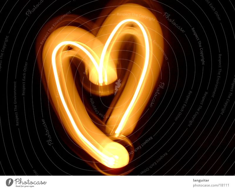 For my love Compassion Candle Romance Dark Burn Red Emotions Love Rustling Ignite Glow Long exposure Heart Blaze Evening Orange Flame Warmth Warm-heartedness