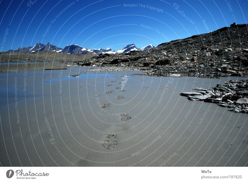 mountain tour Colour photo Exterior shot Deserted Day Sunlight Panorama (View) Wide angle Environment Nature Landscape Earth Sand Cloudless sky