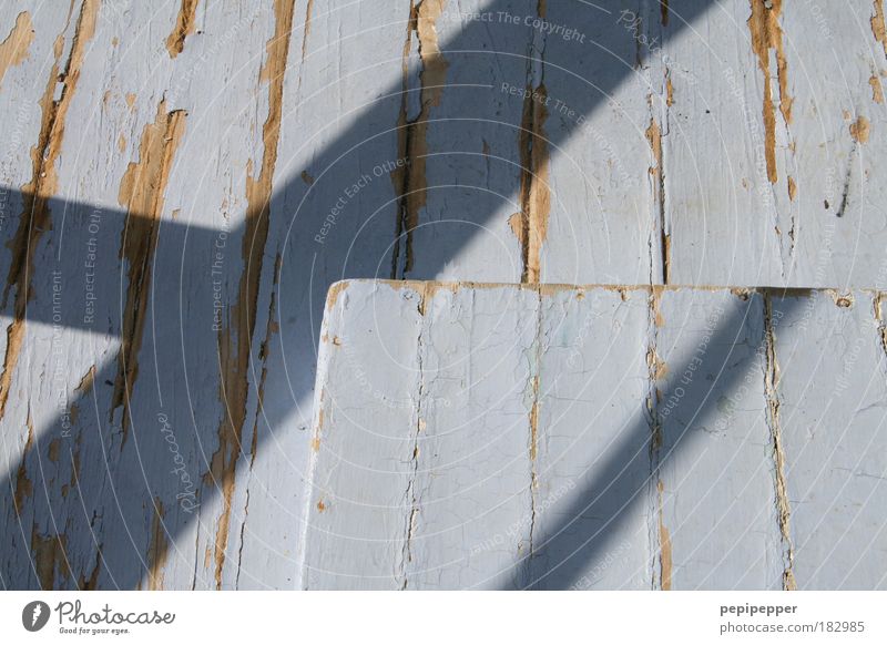 Shadows on wood Subdued colour Exterior shot Central perspective Vacation & Travel Summer vacation Redecorate Construction site Fishing village Hut Facade Wood