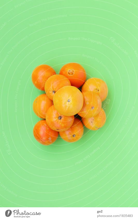 orange Food Fruit Orange Nutrition Organic produce Vegetarian diet Healthy Healthy Eating Life Happiness Fresh Delicious Green Colour photo Interior shot