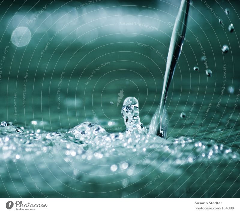 stribb strabb strull, that Eemer's full of them. Water Drops of water Rain Waves Pond Fluid Waterfall Tap Macro (Extreme close-up) Drinking water Fountain