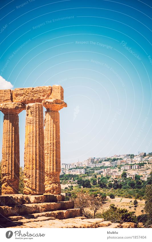 Valley of the Temples in Agrigento, Sicily, Italy Vacation & Travel Tourism Landscape Ruin Architecture Stone Old Historic Religion and faith Greek sicilia