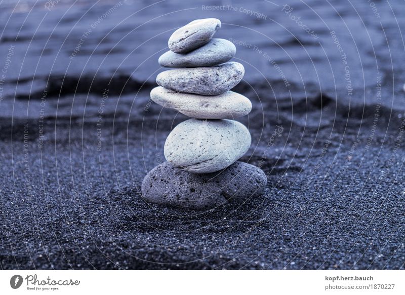 confidence man Beach Stone Old Esthetic Blue Gray Willpower Attentive Patient Hope Belief Effort Contentment Eternity Serene Accuracy Creativity Nature Growth
