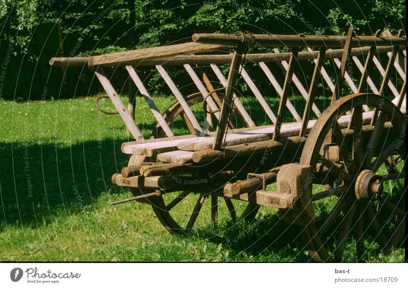 Old cart Horse Cart Western Wood Transport Followers