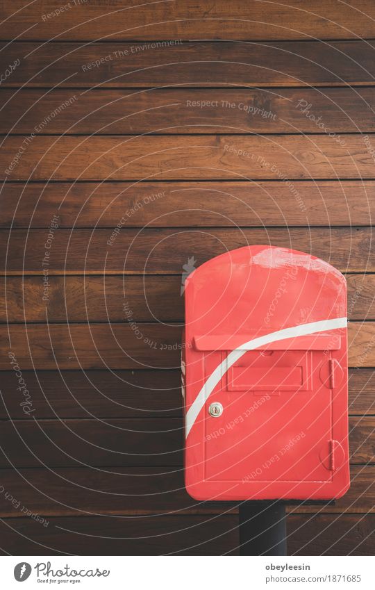 post box with the wood background Lifestyle Style Design Joy Happy Art Artist Adventure Colour photo Multicoloured Close-up Detail Macro (Extreme close-up)