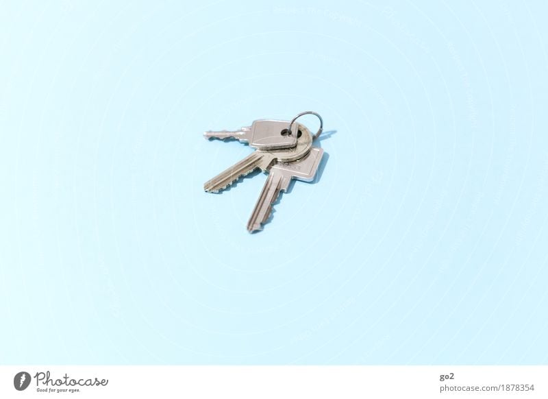 key Living or residing Flat (apartment) House building Moving (to change residence) Success Key Keyring Key service Front door key Metal Sign Esthetic Simple