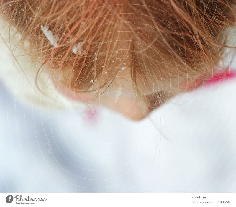 How beautiful winter can be! Human being Child Girl Head Hair and hairstyles Face Nose 1 Environment Nature Elements Water Drops of water Winter Climate