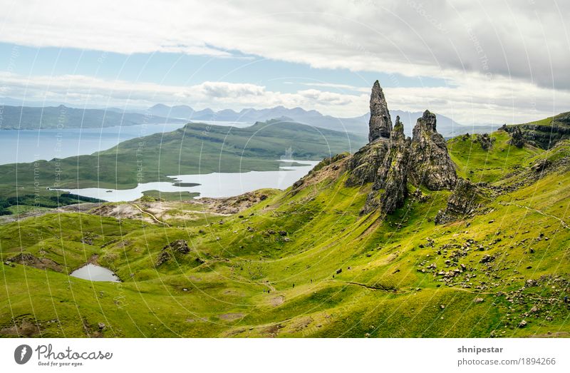 The Storr. Healthy Athletic Contentment Calm Leisure and hobbies Vacation & Travel Tourism Trip Adventure Far-off places Freedom Expedition Island Mountain