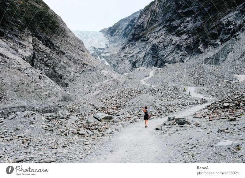Searching for the glacier Nature Loneliness Apocalyptic sentiment Vacation & Travel Environment Environmental pollution Future Franz Josef Glacier