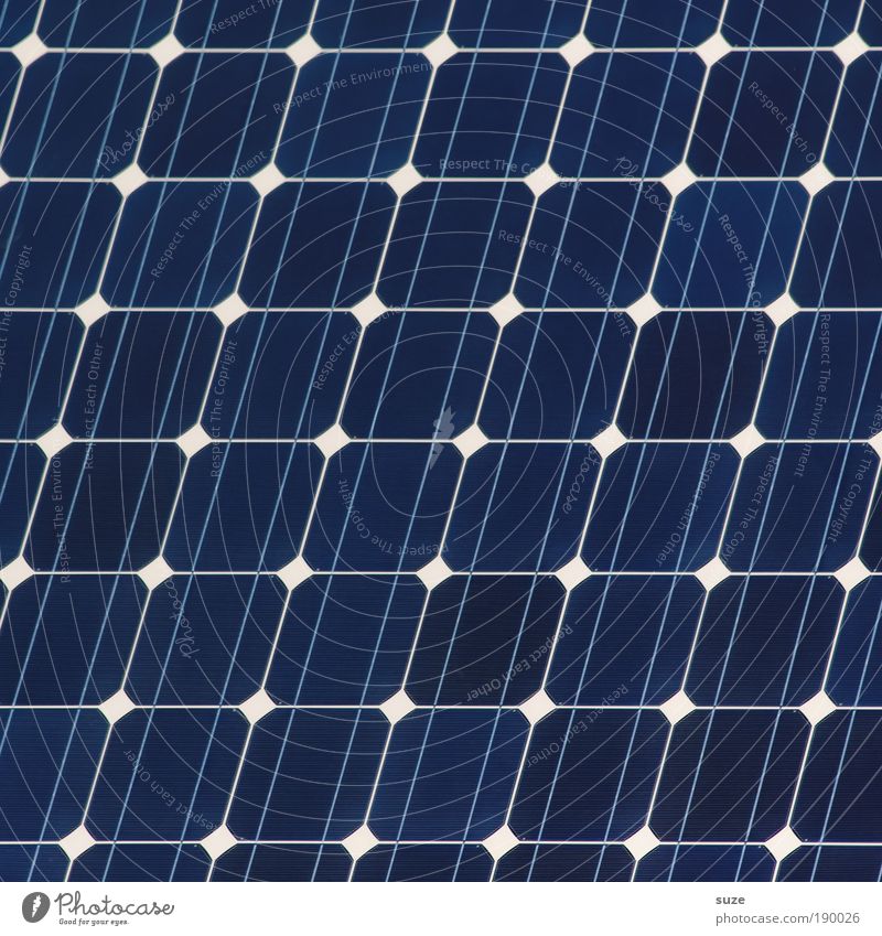 solar Energy industry Technology Renewable energy Solar Power Environment Sign Line Stripe Network New Blue Arrangement Future Alternative Climate protection