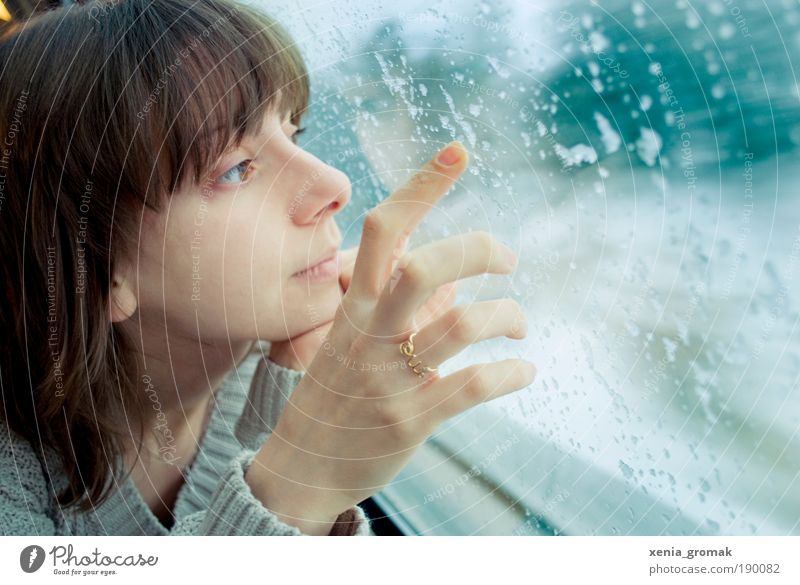 window Vacation & Travel Tourism Trip City trip Ocean Winter Snow Winter vacation Human being Feminine Woman Adults Life Face Eyes Arm Hand Fingers 1