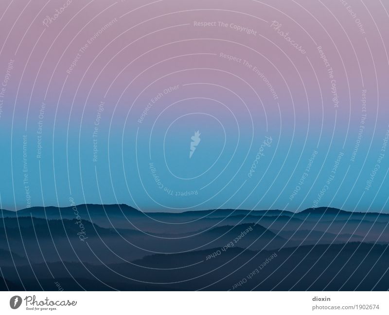 dream 1 Environment Nature Landscape Clouds Sunrise Sunset Weather Mountain Palatinate forest Peak Highlands Serene Calm Wanderlust Contentment Colour photo