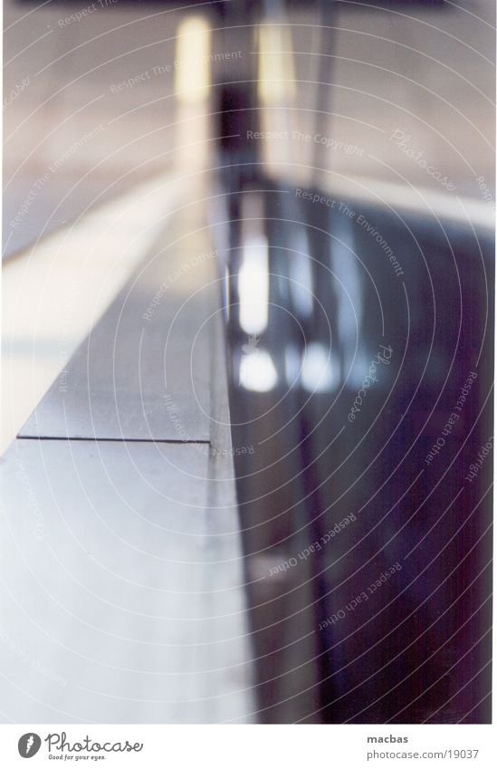 odd joint Escalator Railroad tracks Seam Slit Blur Pattern Background picture Town Photographic technology Metal Escape Line Work and employment