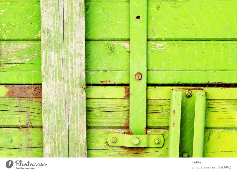 boarded Wood Metal Old Sharp-edged Broken Green Innovative Arrangement Quality Decline Insurance Attachment Wooden board Wall (building) Ship's side Trailer