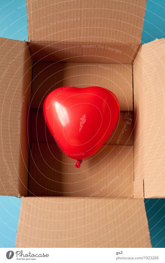 heart Healthy Life Feasts & Celebrations Valentine's Day Mother's Day Wedding Birthday Packaging Box Balloon Cardboard Sign Heart Positive Red Emotions Happy