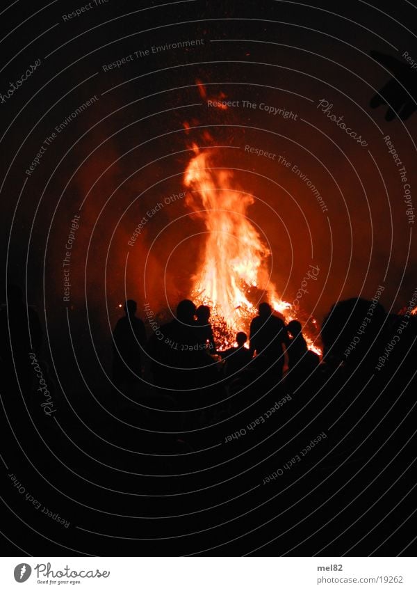 fiery Burn Hot Long exposure Blaze Summer solstice