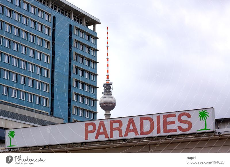 Who does not know the sky... Berlin Berlin TV Tower Downtown Berlin alex Germany Deserted House (Residential Structure) High-rise Building Architecture