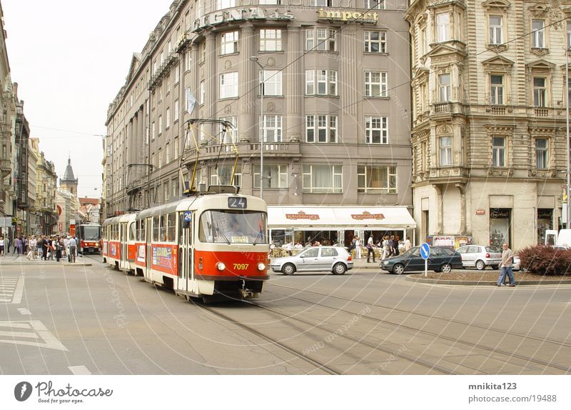 streetcar Prague Tram