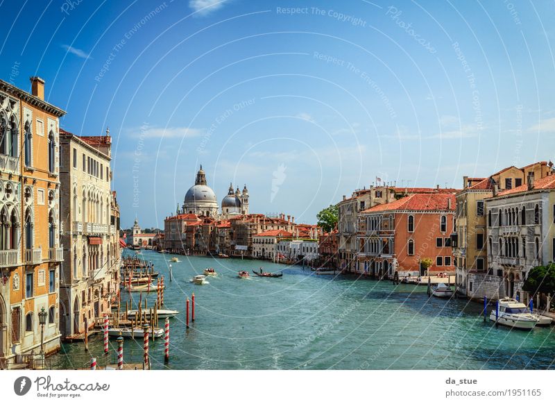 Venice - Santa Maria della Salute #2 Culture Water Spring Summer Autumn Winter Beautiful weather River Italy Europe Town Downtown Old town