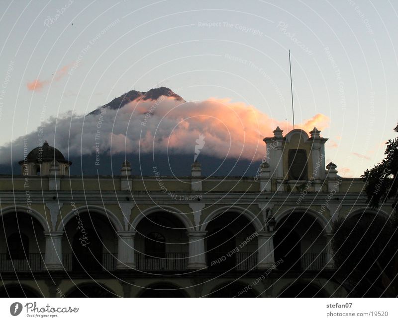 Clouds in paradise Antigua Guatemala
