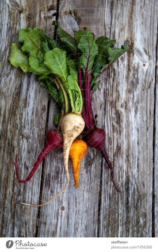 Red, orange and yellow beets Food Vegetable Nutrition Eating Organic produce Vegetarian diet Healthy Healthy Eating Table Plant Agricultural crop Natural Brown