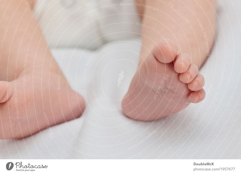 Baby feet barefoot Human being Skin Legs Toes toenails 1 0 - 12 months Lie Small Naked Cute Warmth Pink White Joy Contentment Safety (feeling of) Emotions