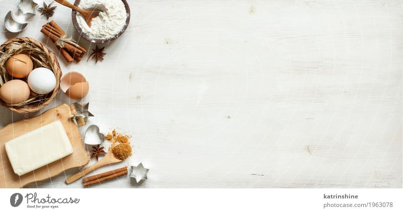 Ingredients and utensils for baking - a Royalty Free Stock Photo from  Photocase