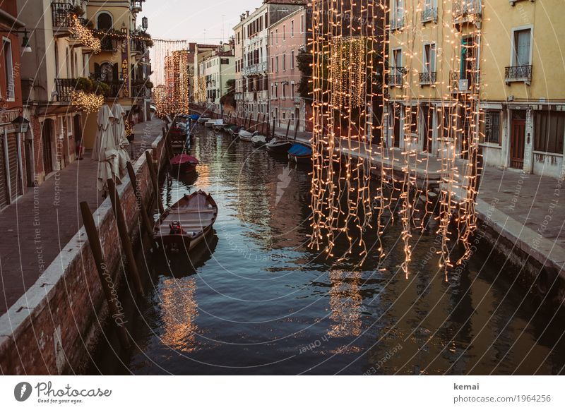 Christmassy Harmonious Relaxation Calm Vacation & Travel Tourism Trip Sightseeing City trip Feasts & Celebrations Christmas & Advent Water Venice Italy