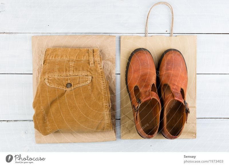 Jeans, belt , shoes and wallet - a Royalty Free Stock Photo from Photocase