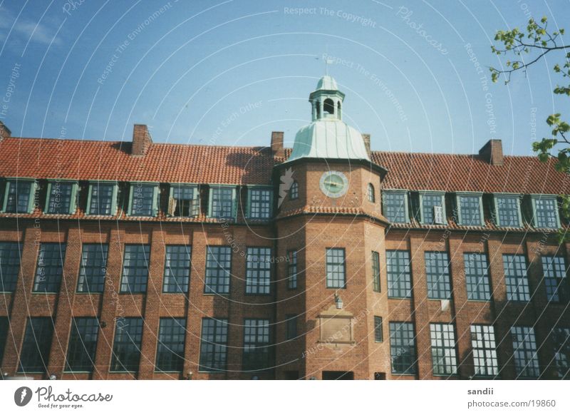 Old Scool Building Historic Architecture School Denmark School building