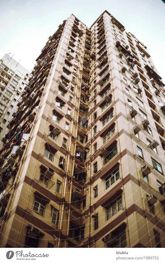 Big flat-box buildings in Hong Kong, China Life Vacation & Travel Tourism Trip Flat (apartment) House (Residential Structure) Culture Landscape Building