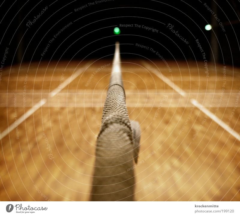 The last game of the evening Sports Badminton Sporting Complex Gymnasium Playing field Playing field parameters Net Signs and labeling Line
