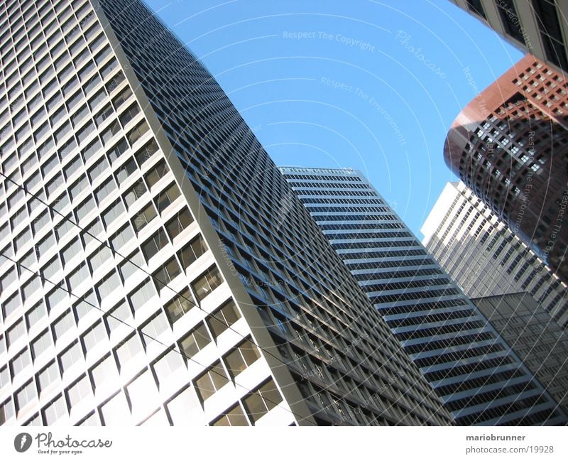 san_francisco_01 San Francisco Town High-rise Office building Window Facade Concrete USA Glass High-rise facade Glas facade Upward Skyward Worm's-eye view