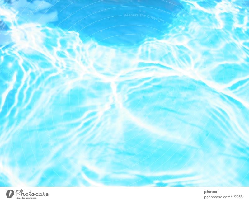 just a paddling pool Swimming pool Water Blue Sun
