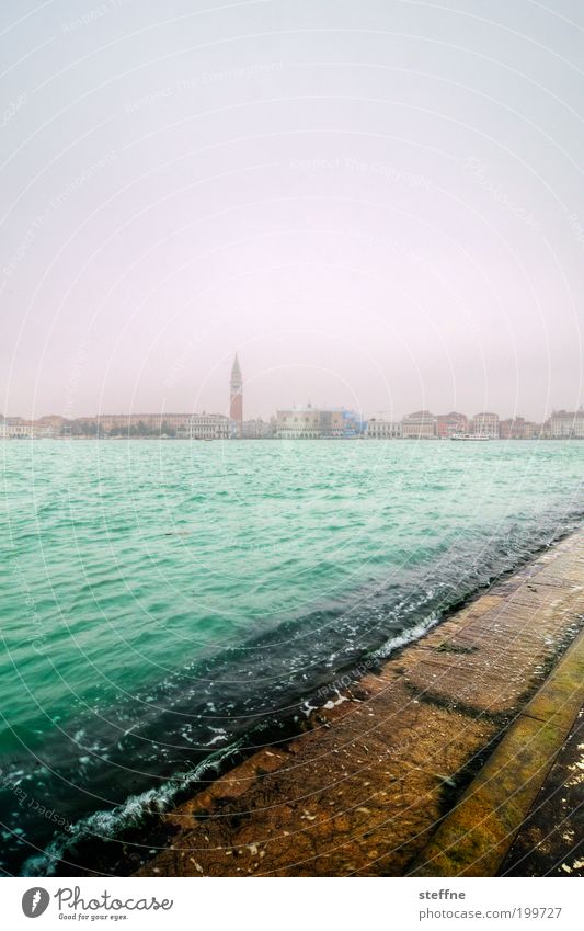 campanile Venice Italy Town Port City Old town Skyline Beautiful Coast Water Ocean bacino Campanile San Marco Basilica San Marco Palazzo Ducale Palace of Doge