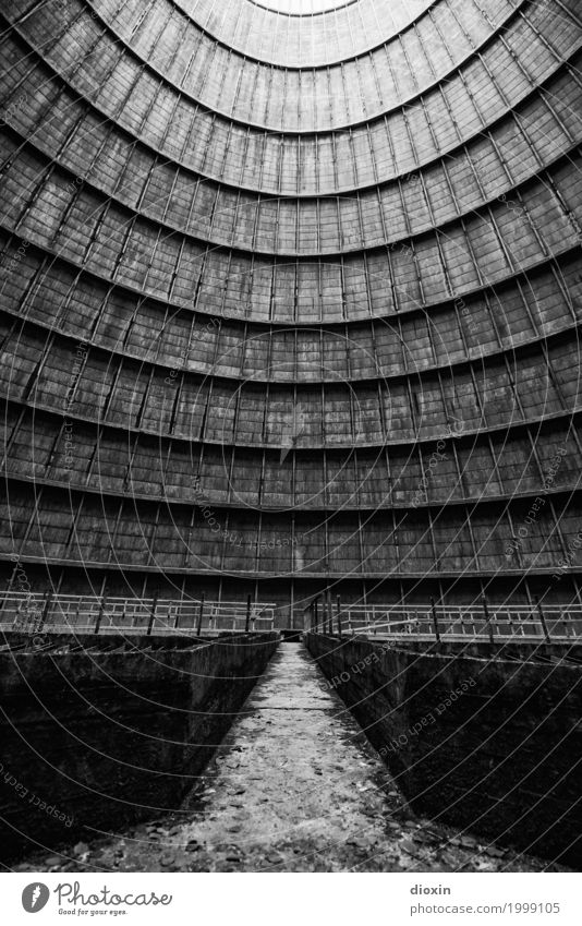 inside the cooling tower [14] Energy industry Nuclear Power Plant Coal power station Energy crisis Industry Industrial plant Factory Tower Manmade structures